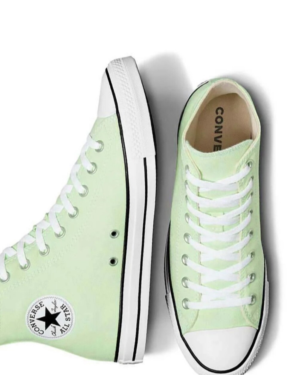Converse Chuck Taylor All  Star High Tops (A08582C) Mens 7.Women's Light Green